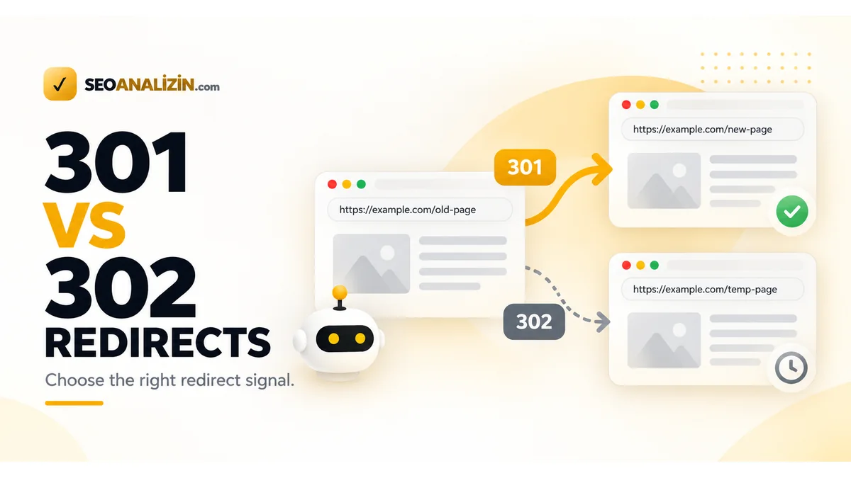 301 vs 302 Redirects: When to Use Each for SEO