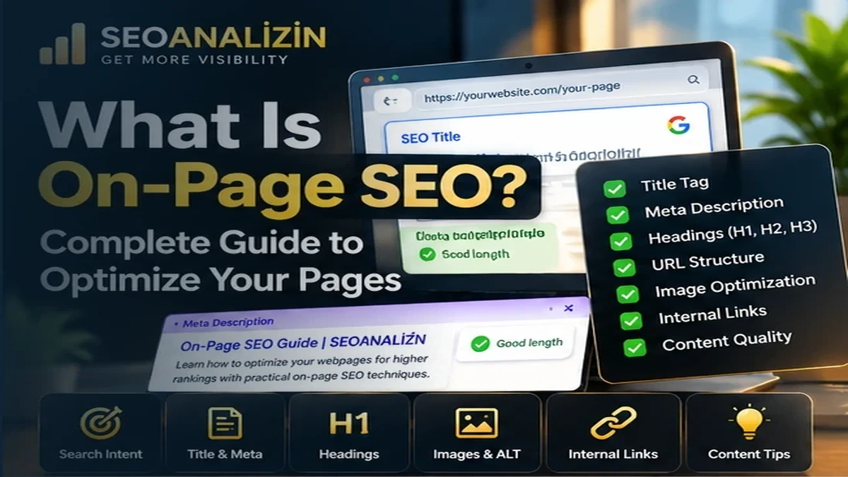 What Is On-Page SEO? A Practical 2026 Checklist