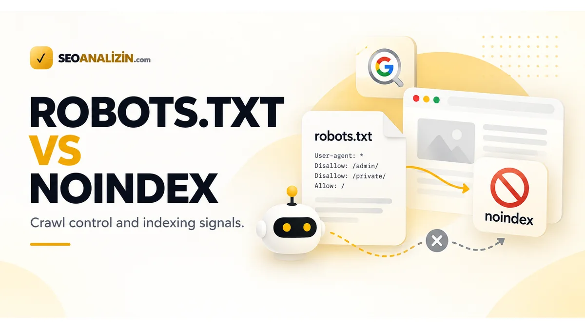 Robots.txt vs Noindex: A Practical Guide to Indexing Controls